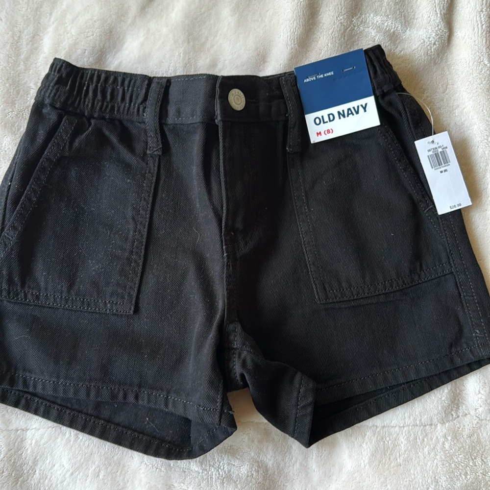 Jean black Shorts